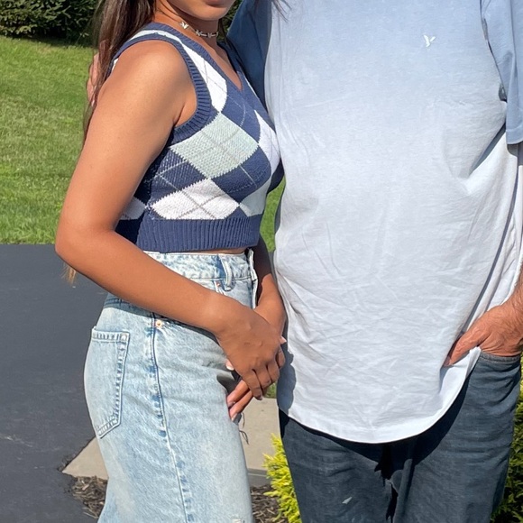 Hollister Argyle Sweater Vest - Picture 15 of 16